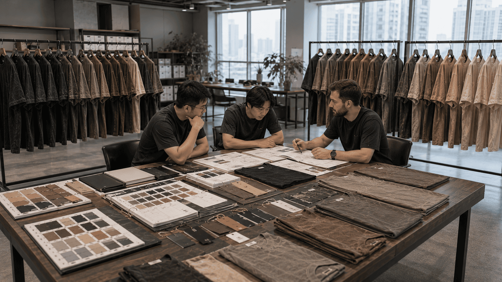 Garment Dyed Streetwear OEM Development