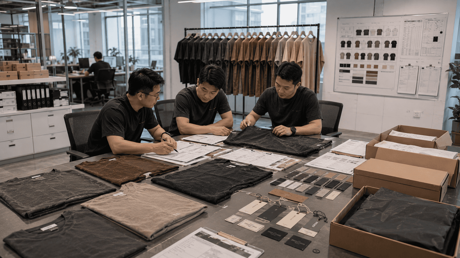 Private Label Garment Dyed Apparel Branding