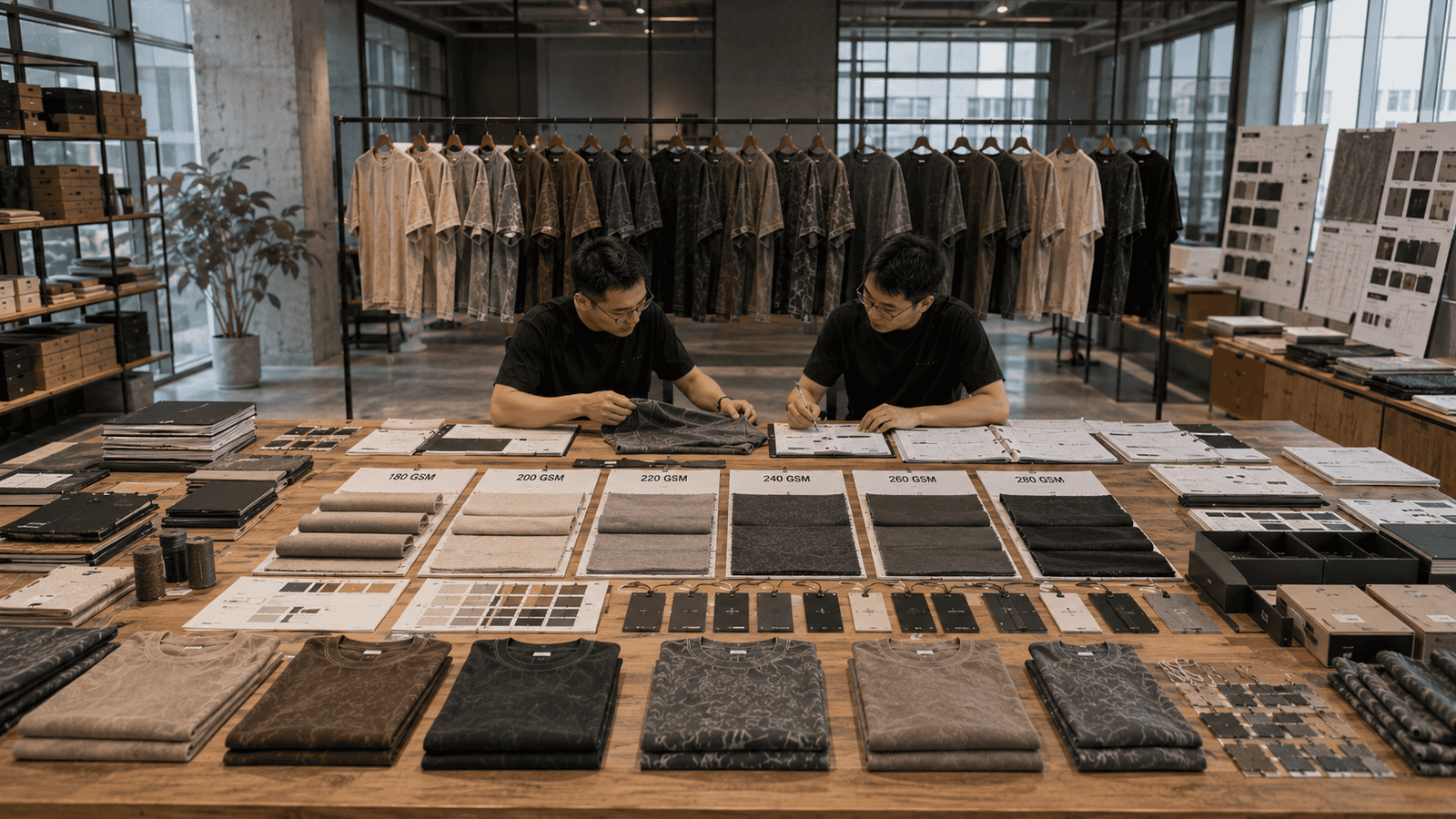 Private Label Washed Streetwear Branding Center