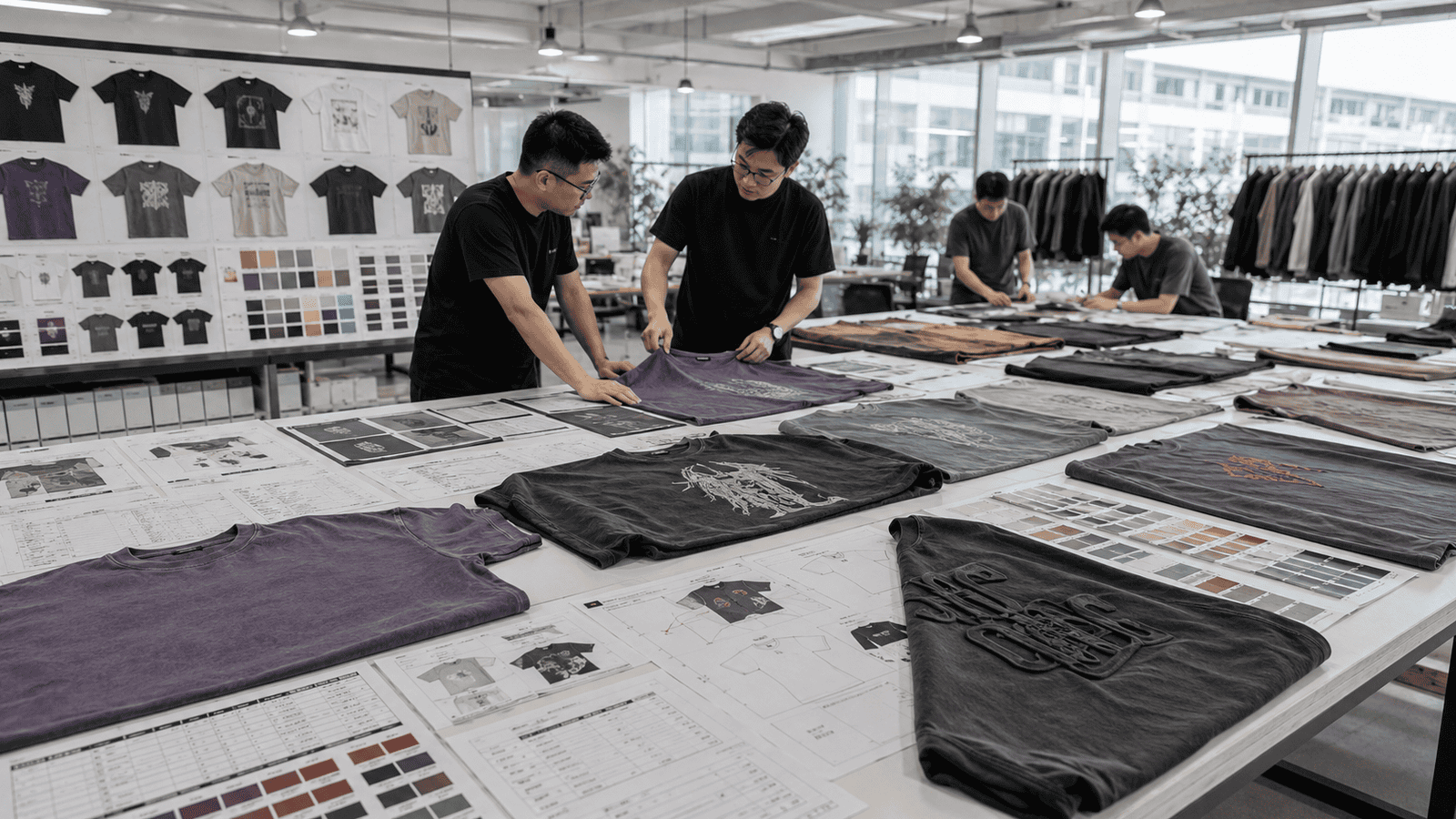 Oversized Garment Dyed Fit Development Studio