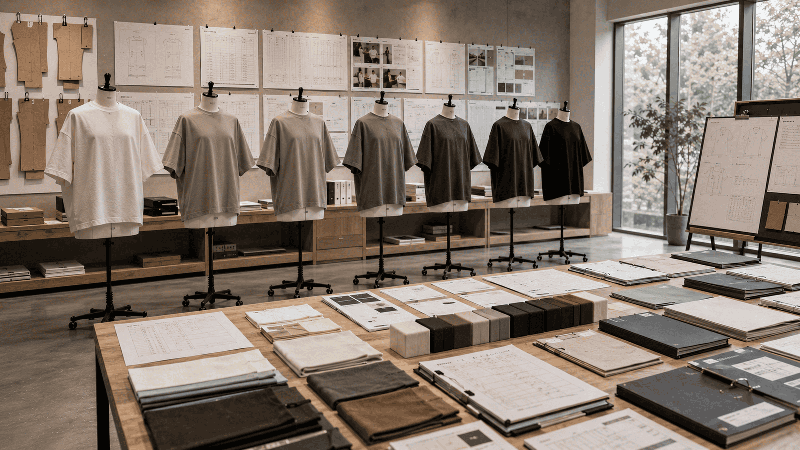 Boxy Fit Fabric & Pattern Development
