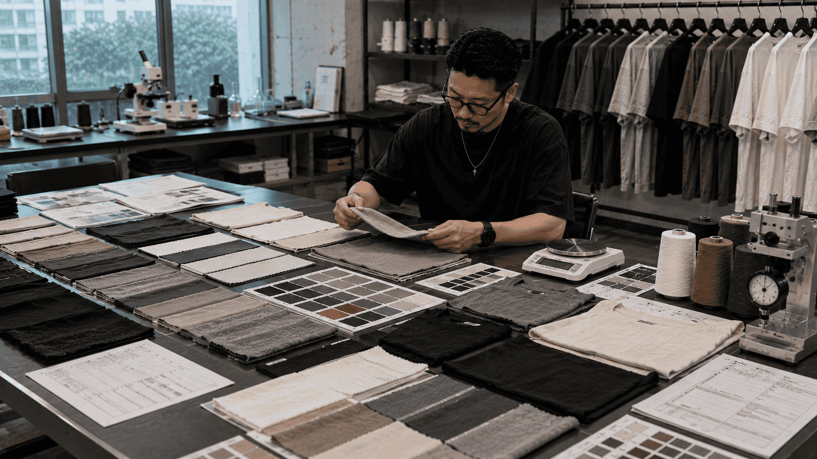 Streetwear Fabric Sourcing and Material Development Process