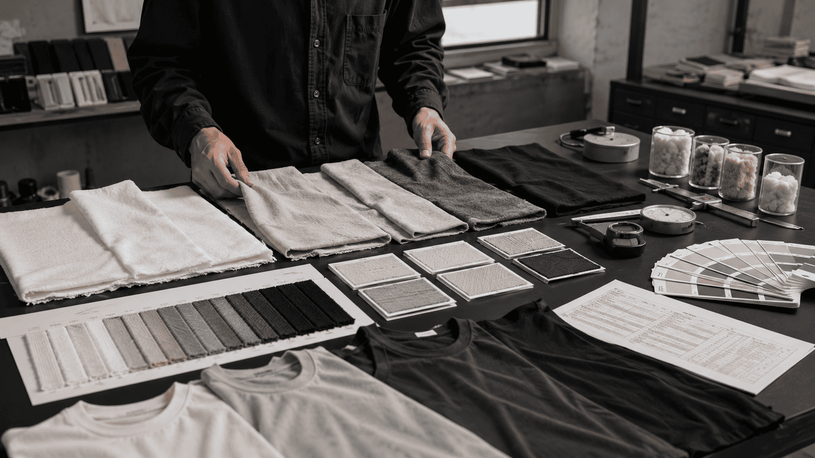 Premium Cotton Fabric Comparison for Streetwear T-Shirts