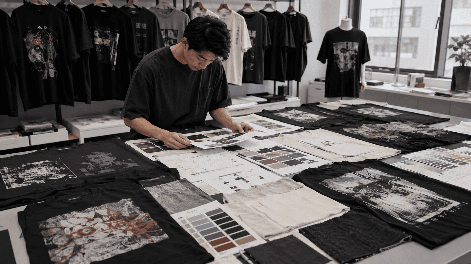 Graphic Streetwear T-Shirt Product Development and OEM Manufacturing Process