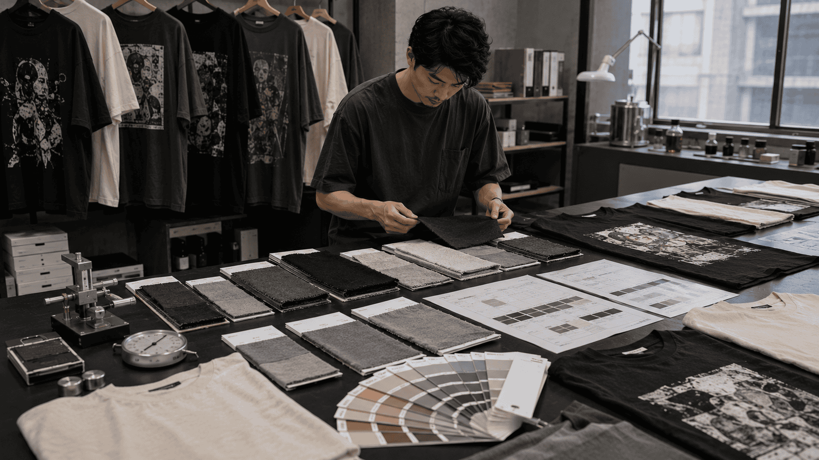Graphic Streetwear Fabric Selection and Product Development