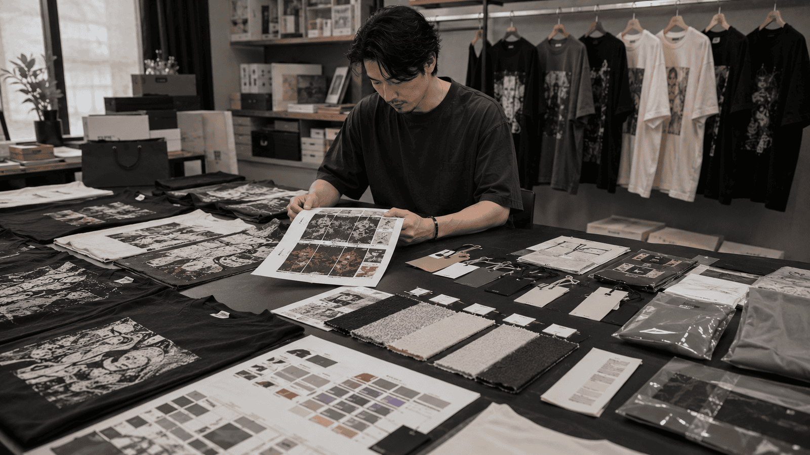 Graphic Streetwear Branding and Print Approval Process