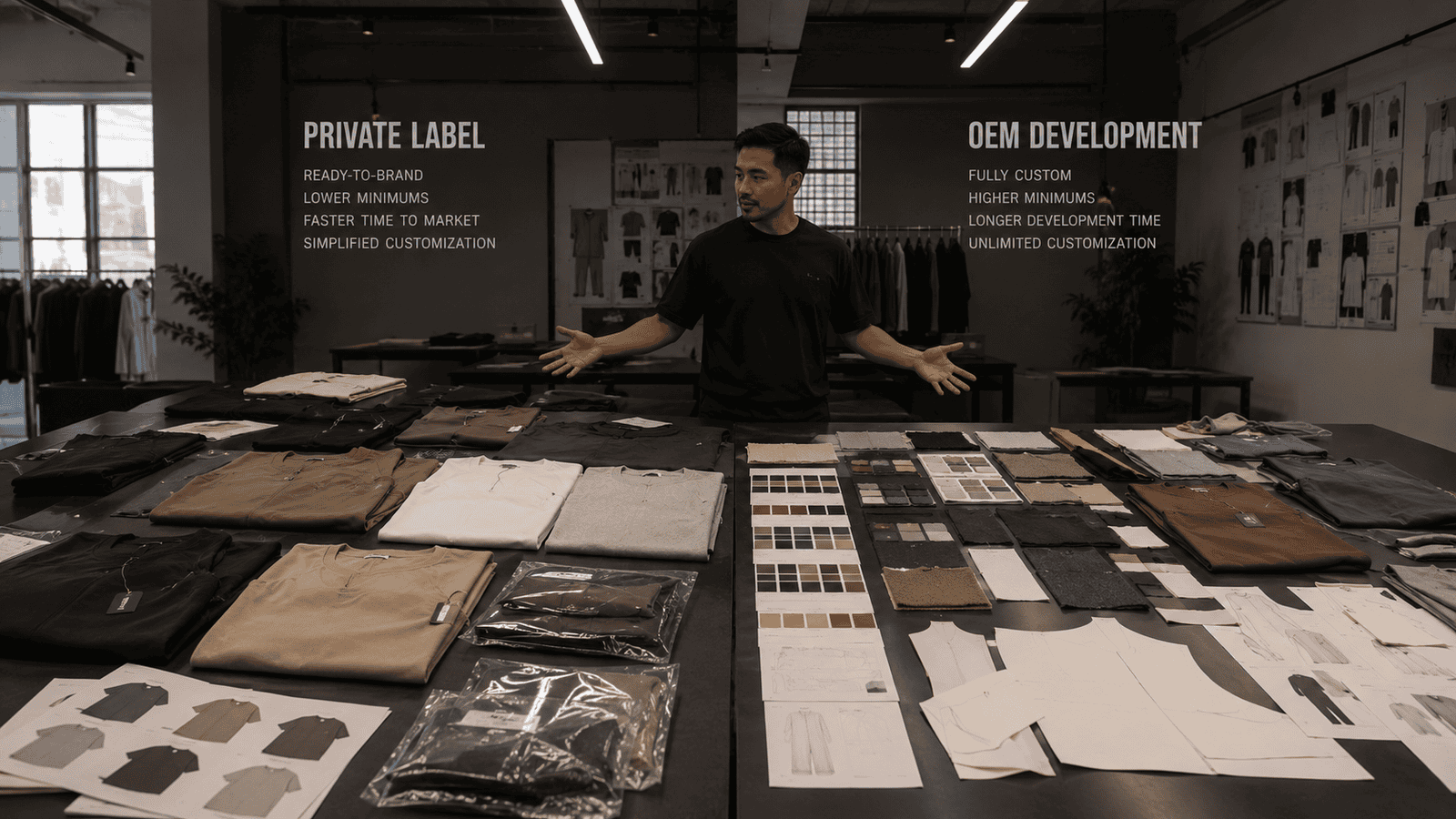 Private Label and OEM Product Development Comparison