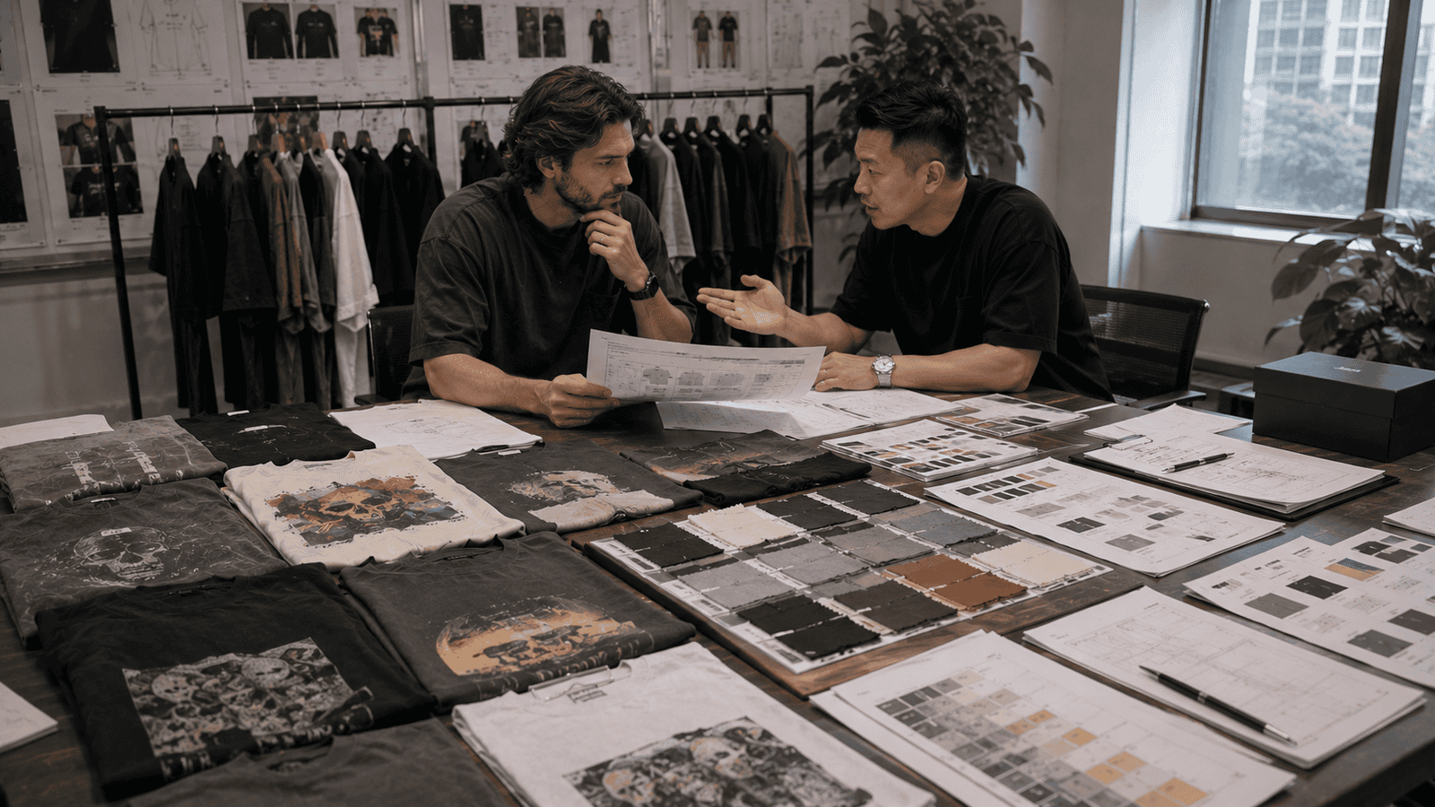 Custom Graphic Streetwear T-Shirt Manufacturer Evaluation Process