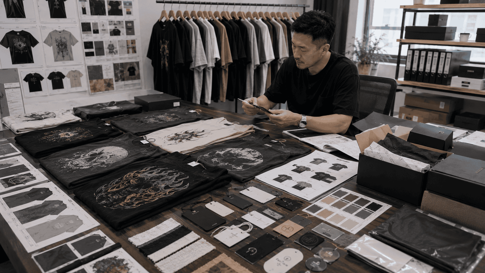Graphic Streetwear Branding and Packaging Development