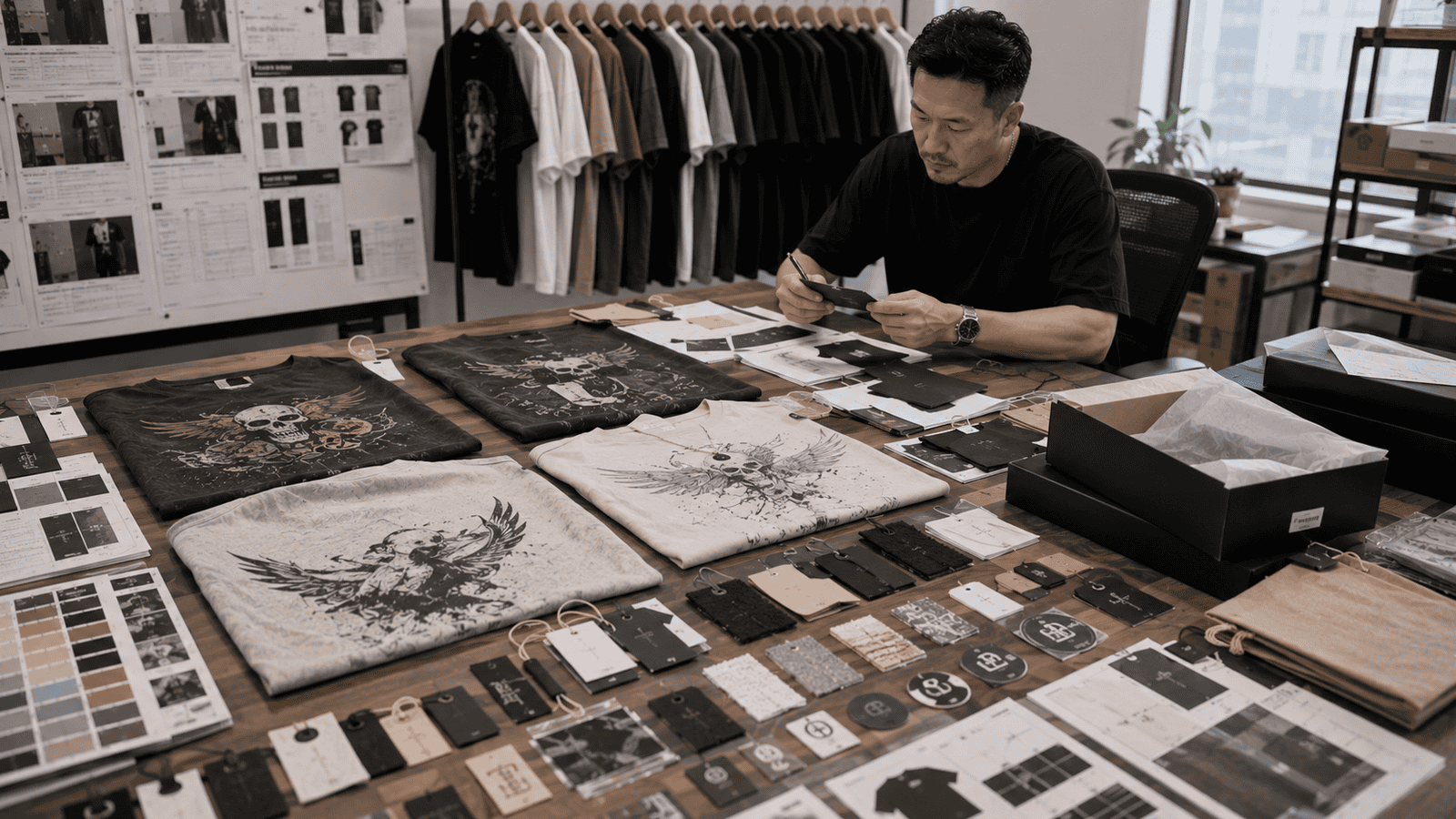 Graphic Streetwear Branding and Private Label Development