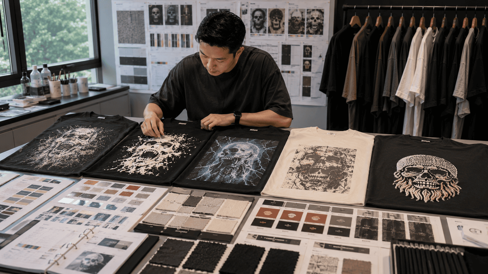 Graphic Printing Quality Comparison and Testing Process