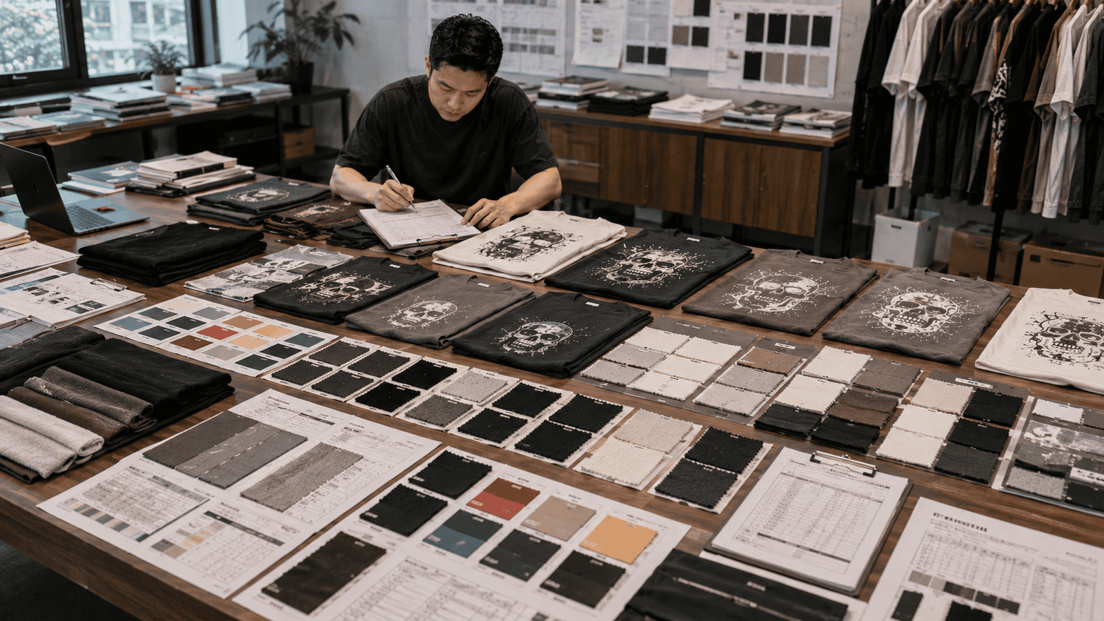 Graphic T-Shirt Fabric Selection and Development Process