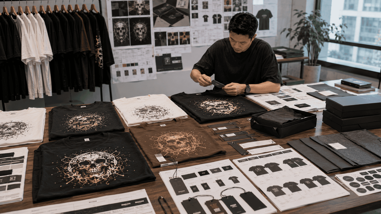 Private Label Graphic Apparel Branding Development