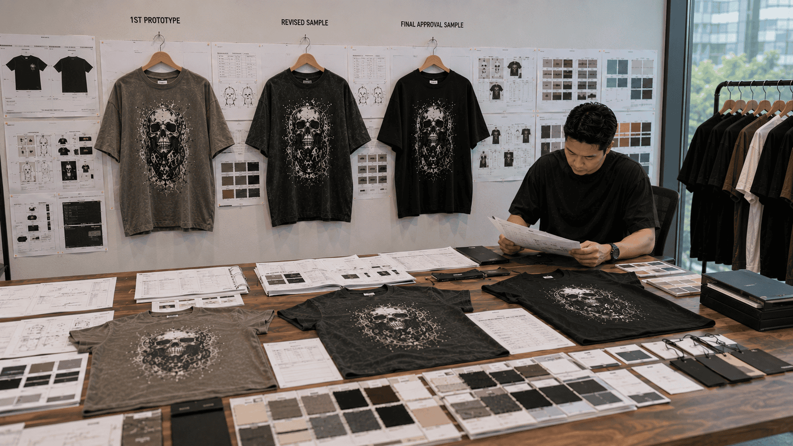 Graphic T-Shirt Product Development and Sample Creation