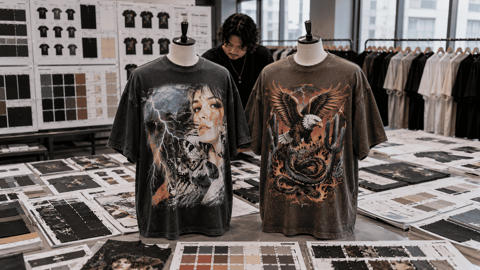 DTG vs Screen Printing Comparison for Streetwear T Shirts