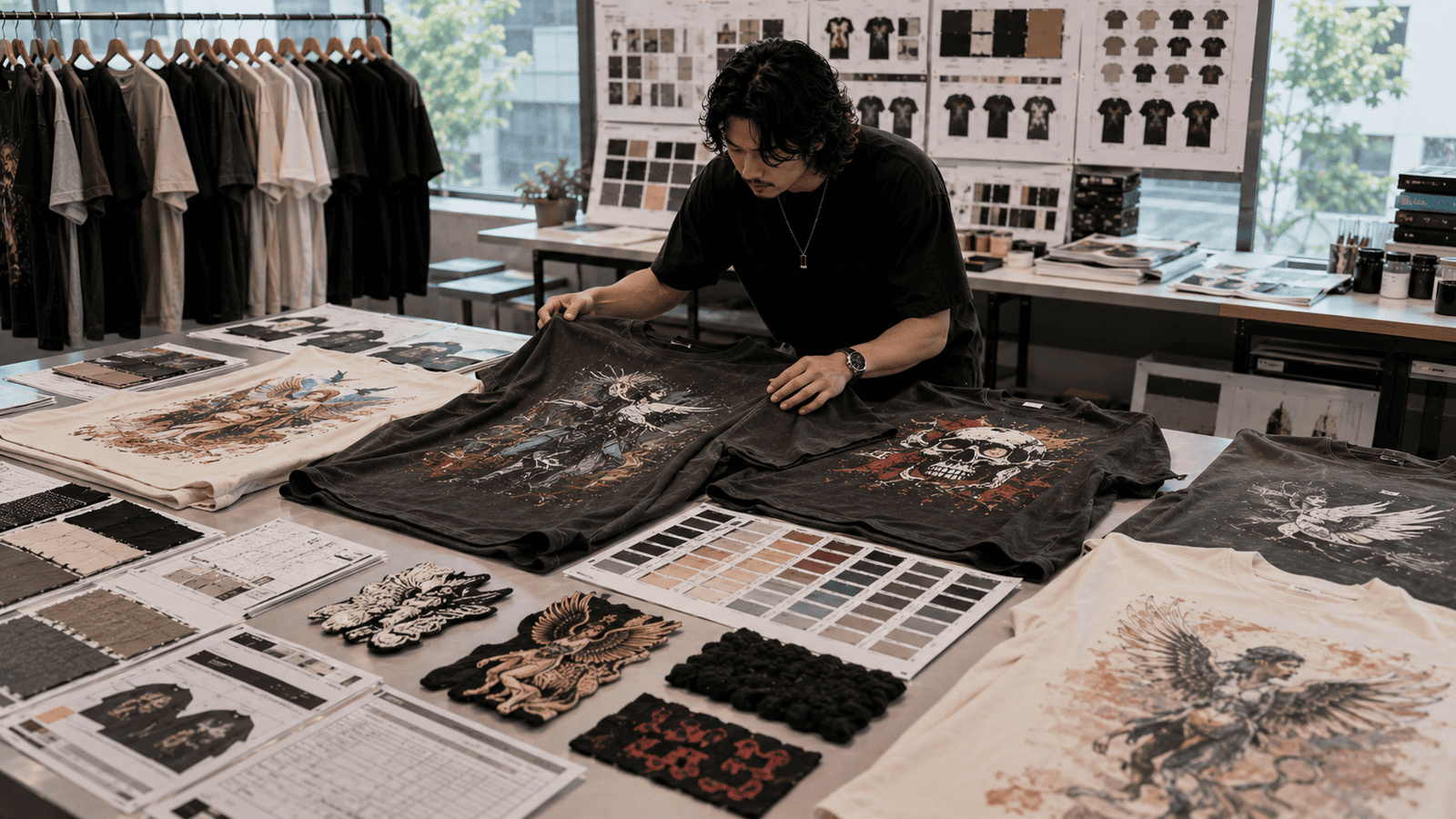 Luxury Graphic Streetwear T Shirt Development