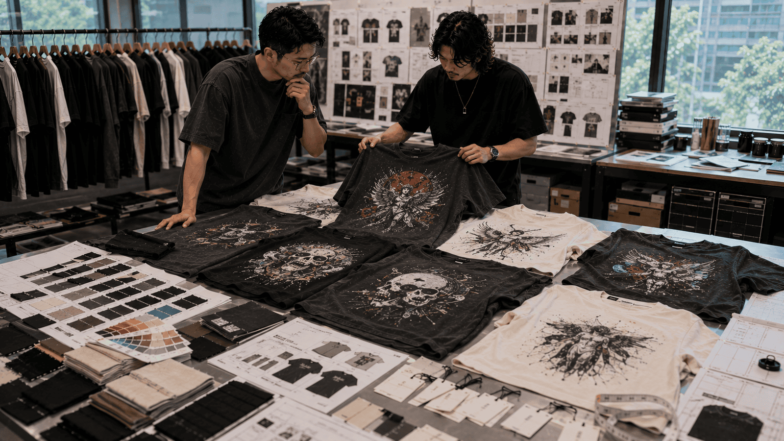 Streetwear Brand Startup Planning With Graphic T Shirt Manufacturer