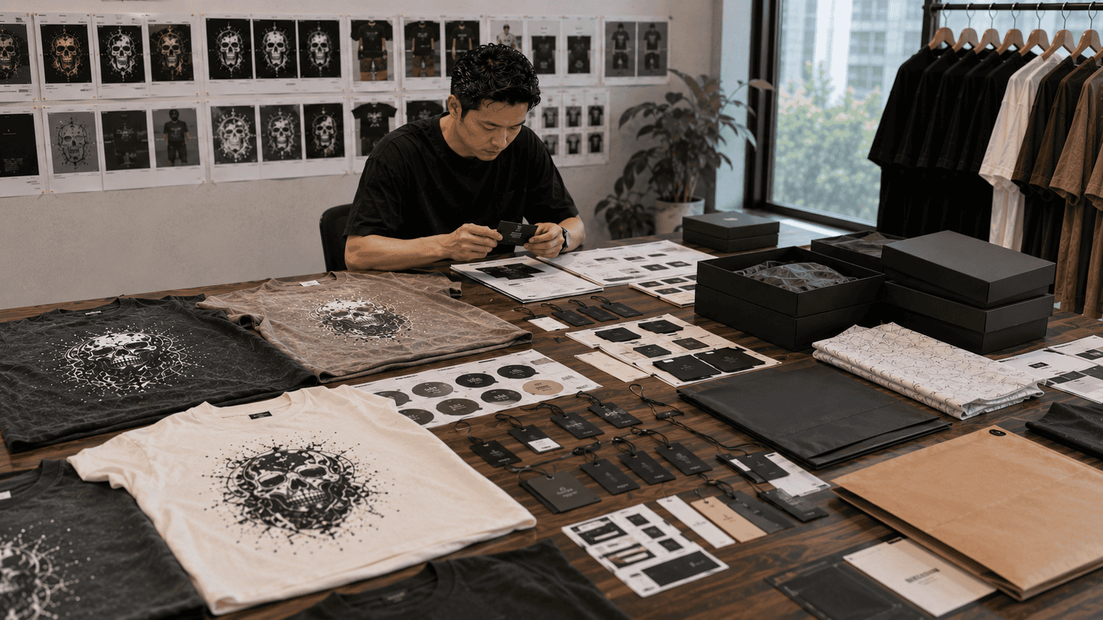 Private Label Graphic Apparel Branding Development