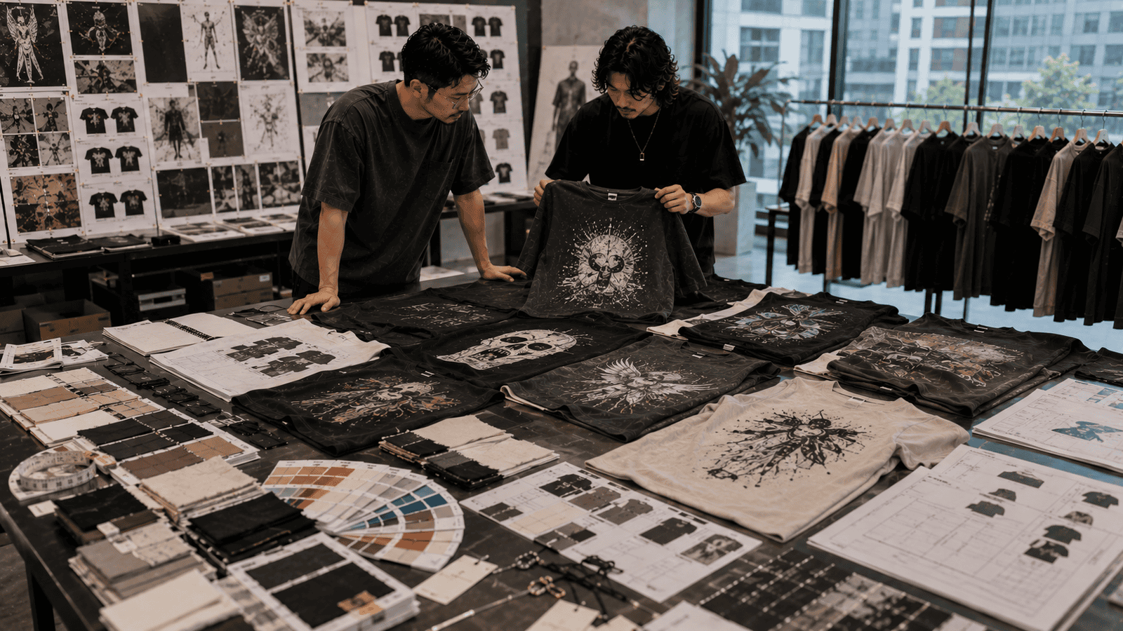 Graphic T Shirt Collection Development Process