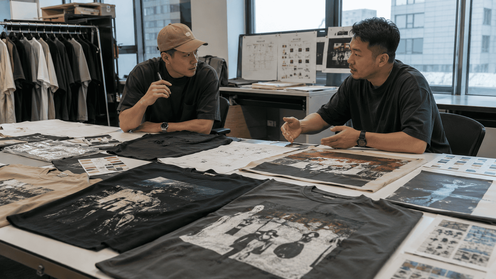 Streetwear Brand Production Mistakes Review Meeting