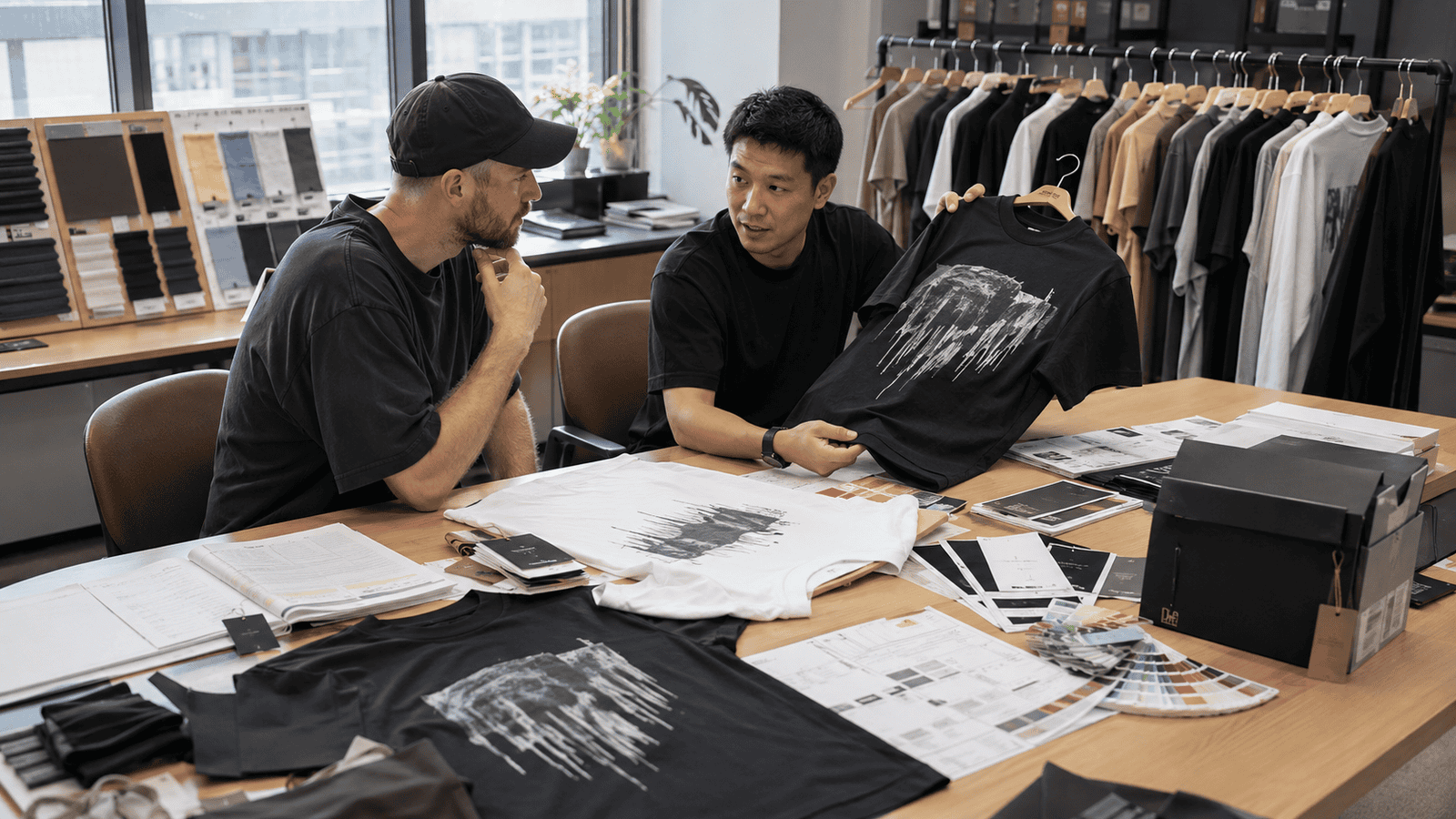 Streetwear T-Shirt Manufacturer Consultation Meeting