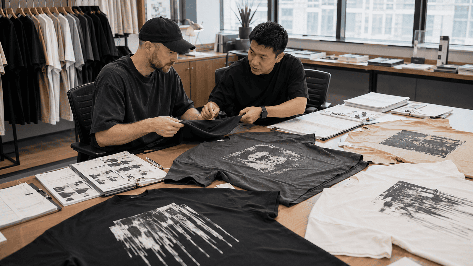 Streetwear Sample Review Meeting