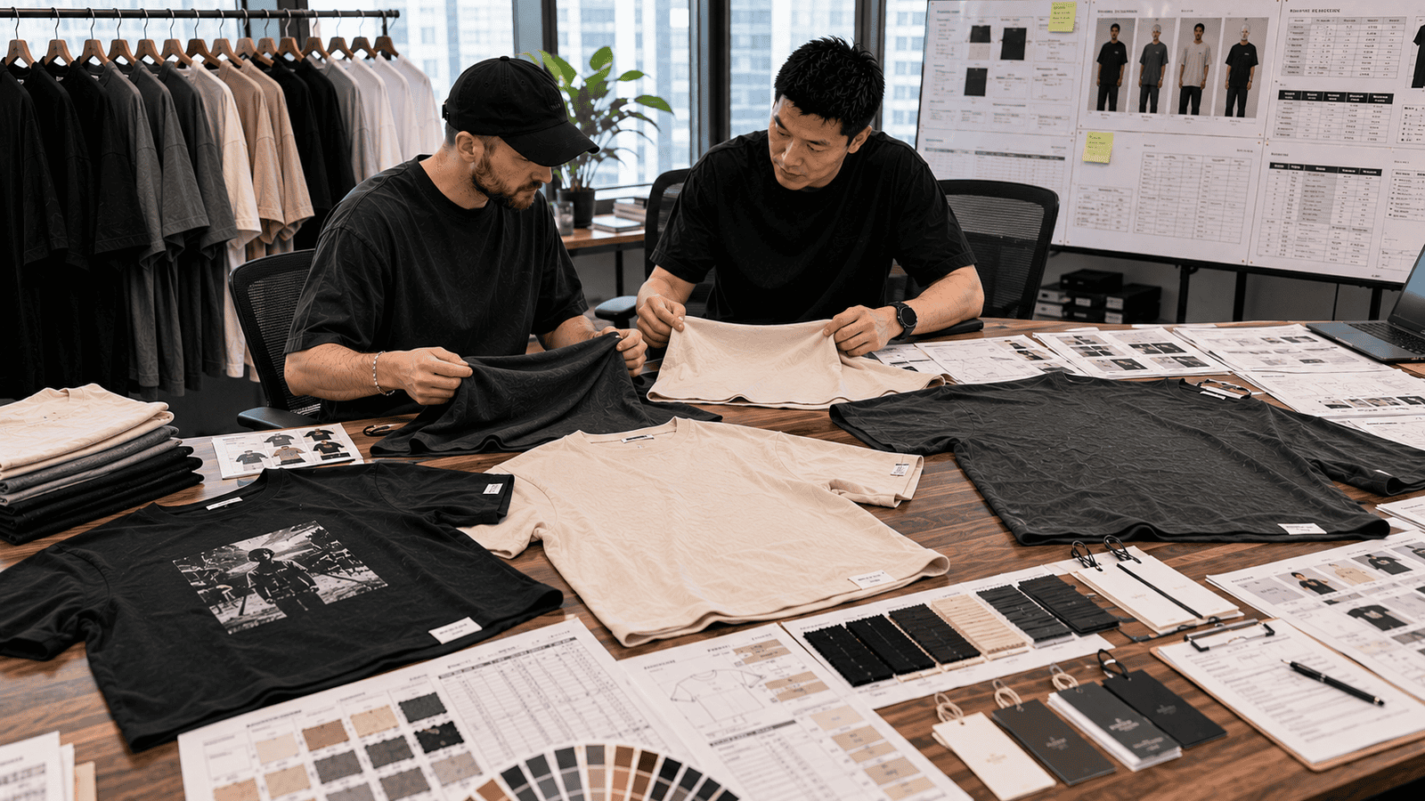 Oversized Streetwear Sample Review Process