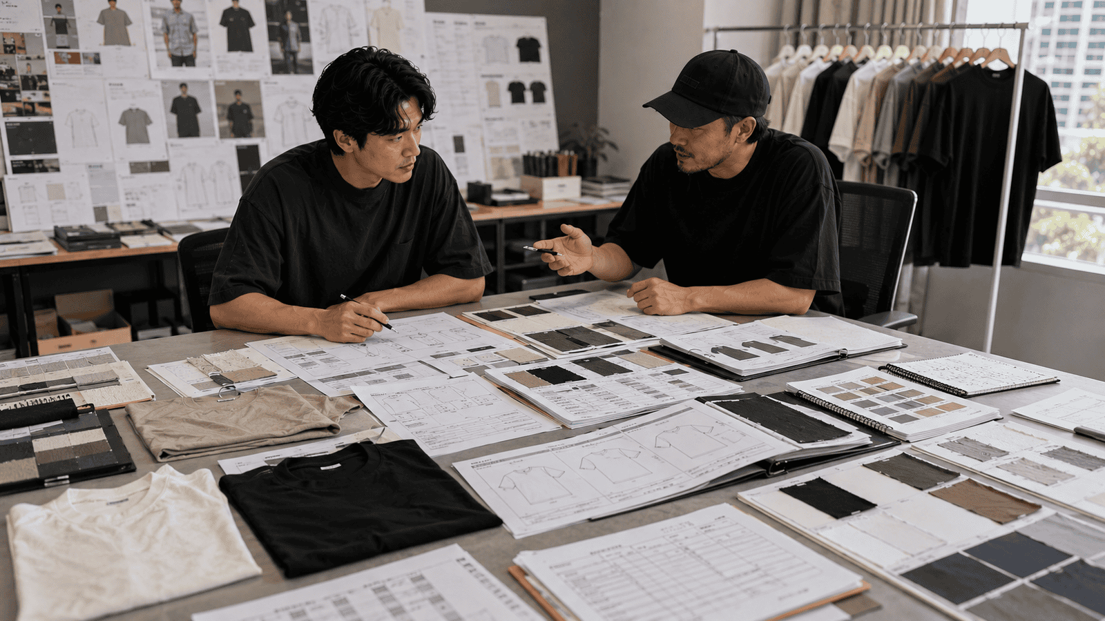 OEM Streetwear T-Shirt Manufacturing Development Process