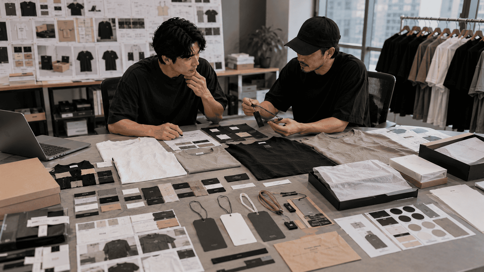 Private Label Streetwear Branding Materials and Packaging