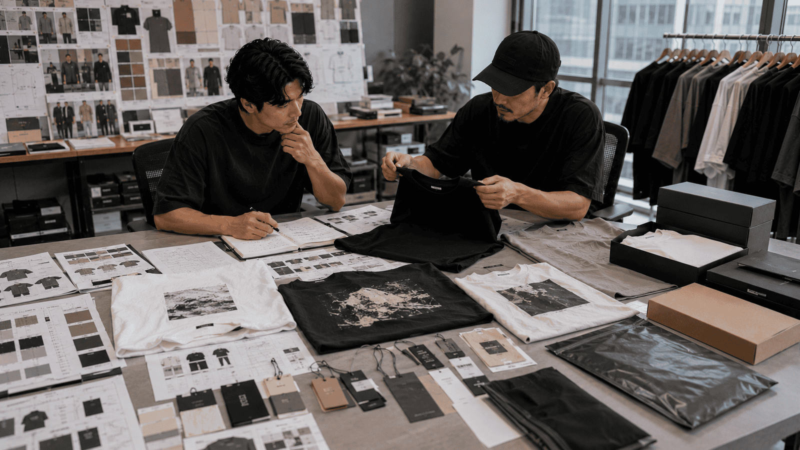Private Label Streetwear Sample Review and Approval
