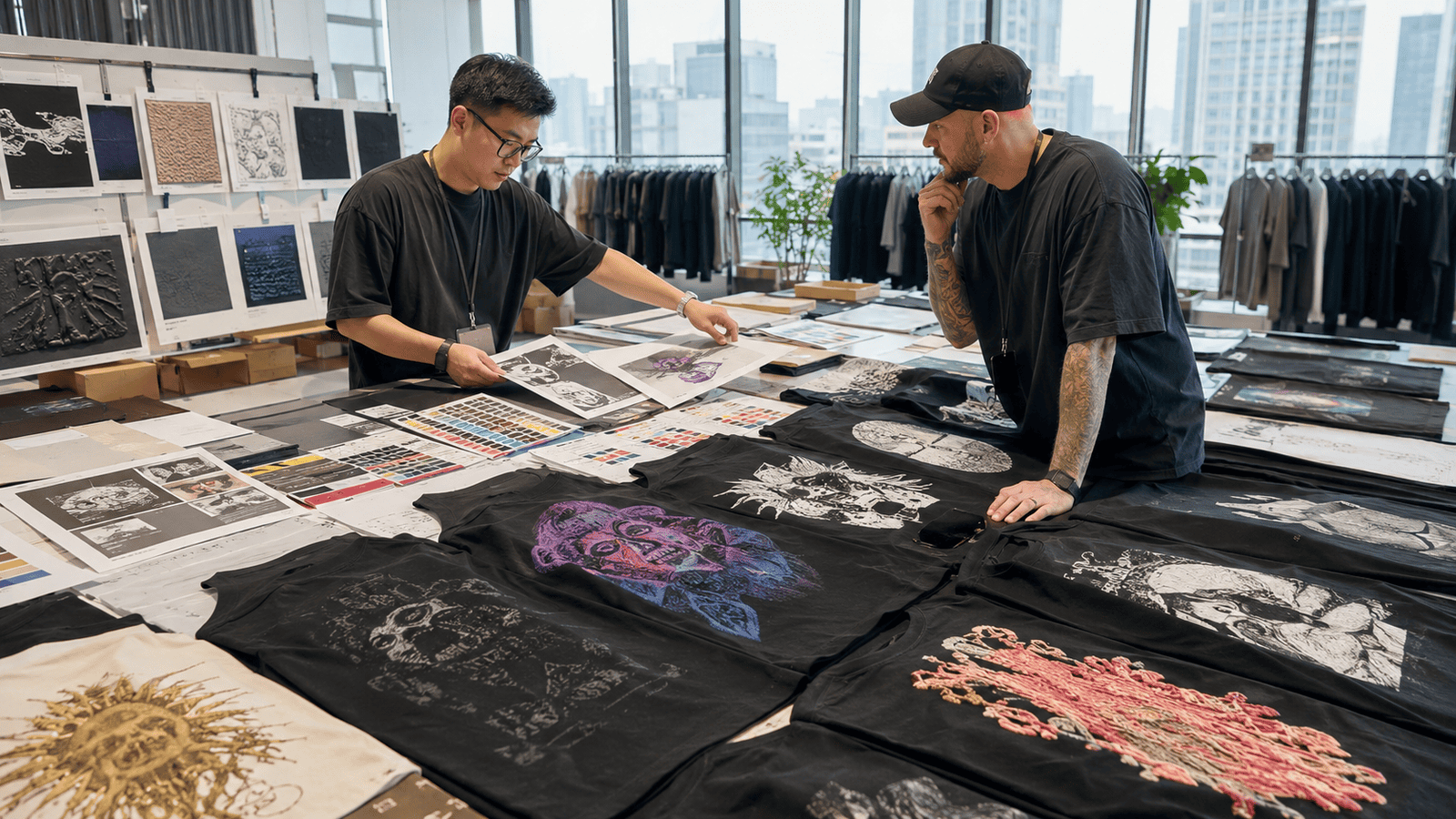 Streetwear Graphic Printing Evaluation Process