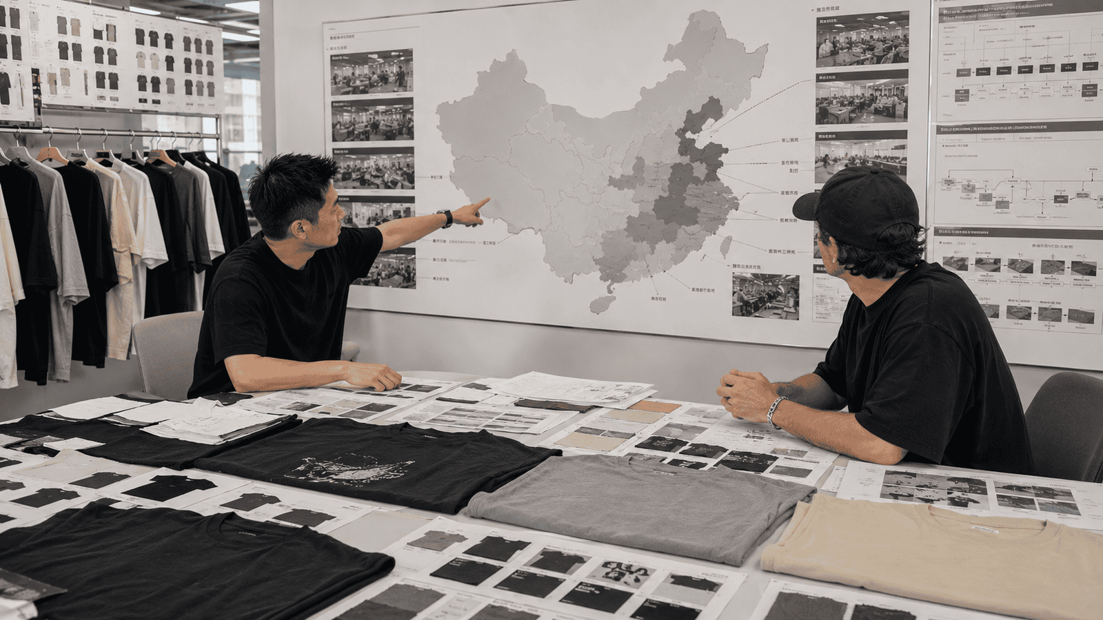 China Streetwear Manufacturing Regions Overview