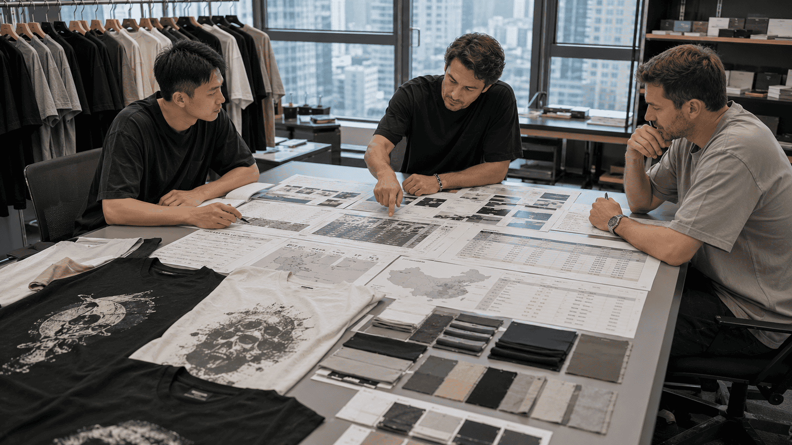 Streetwear Manufacturing City Comparison Meeting