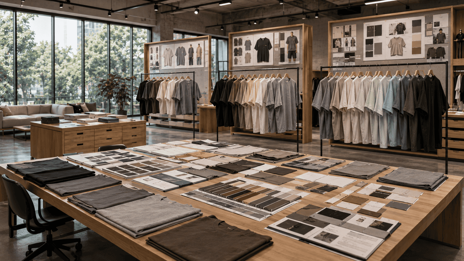 Custom Drop Shoulder Streetwear Development