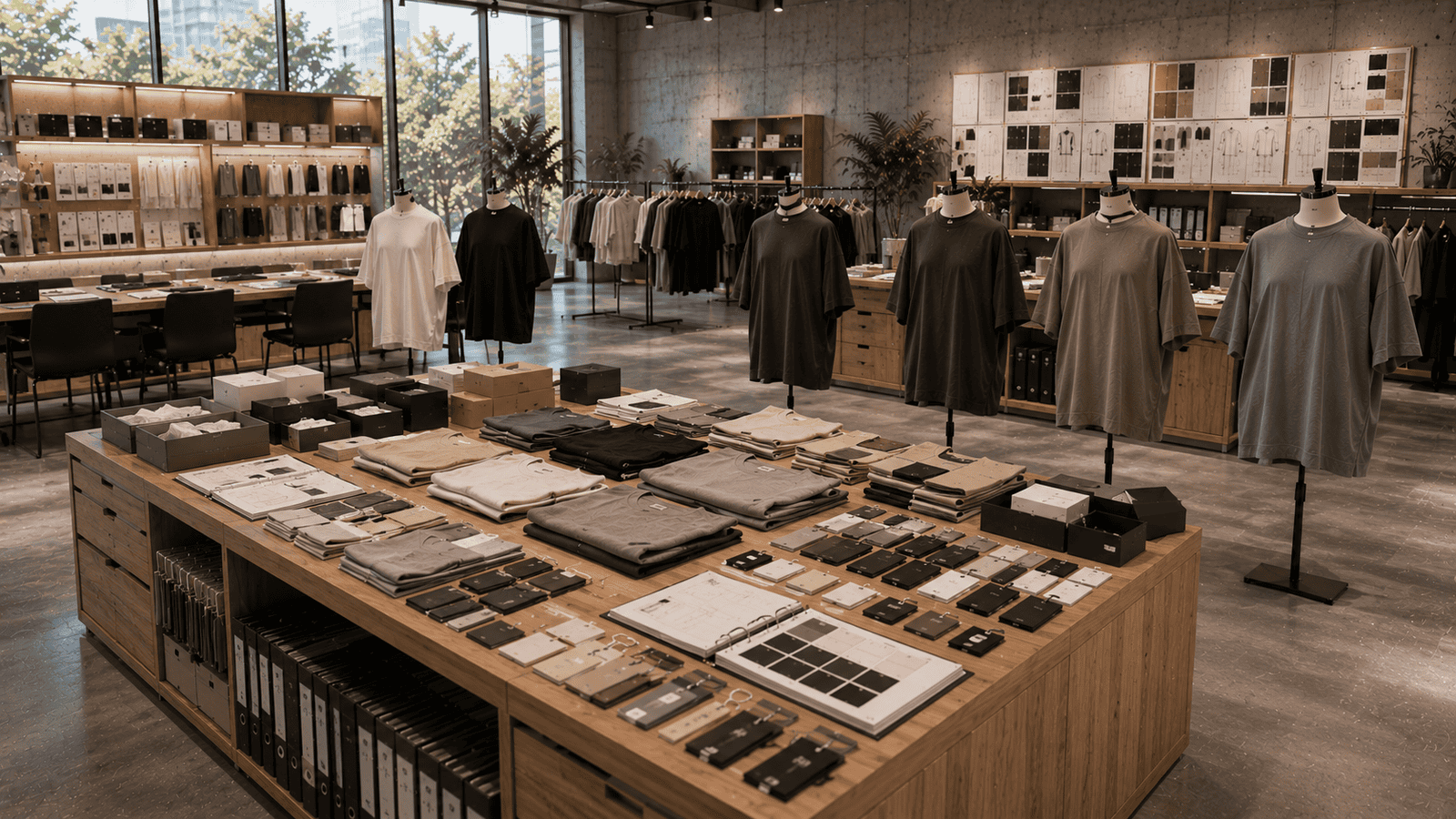 Private Label Oversized T-Shirt Collection Development