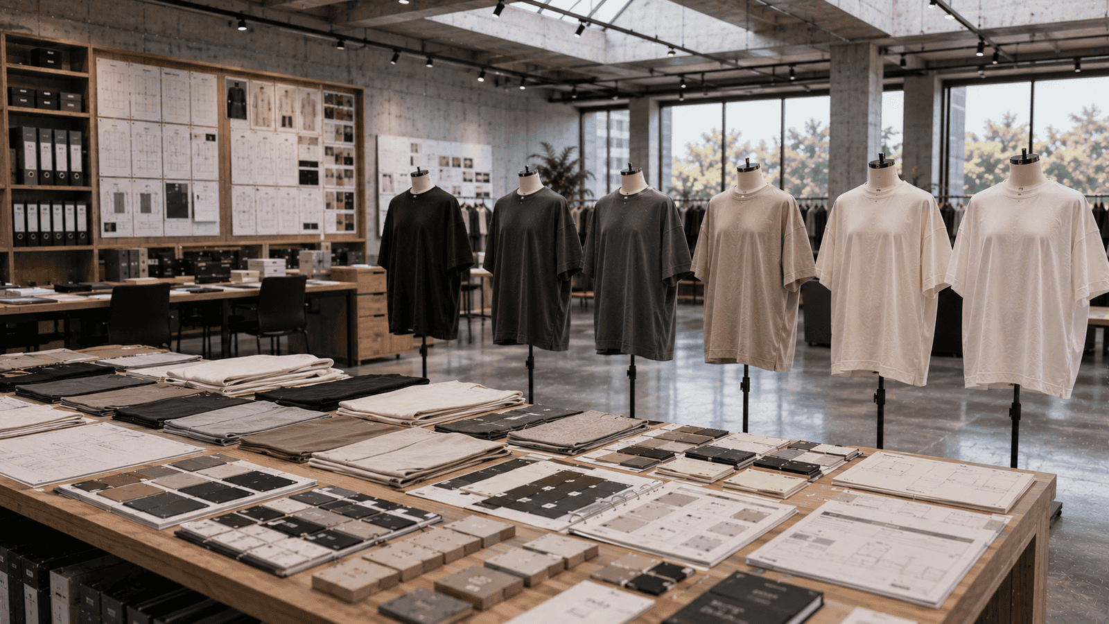 Heavyweight Cotton & Oversized Fit Development