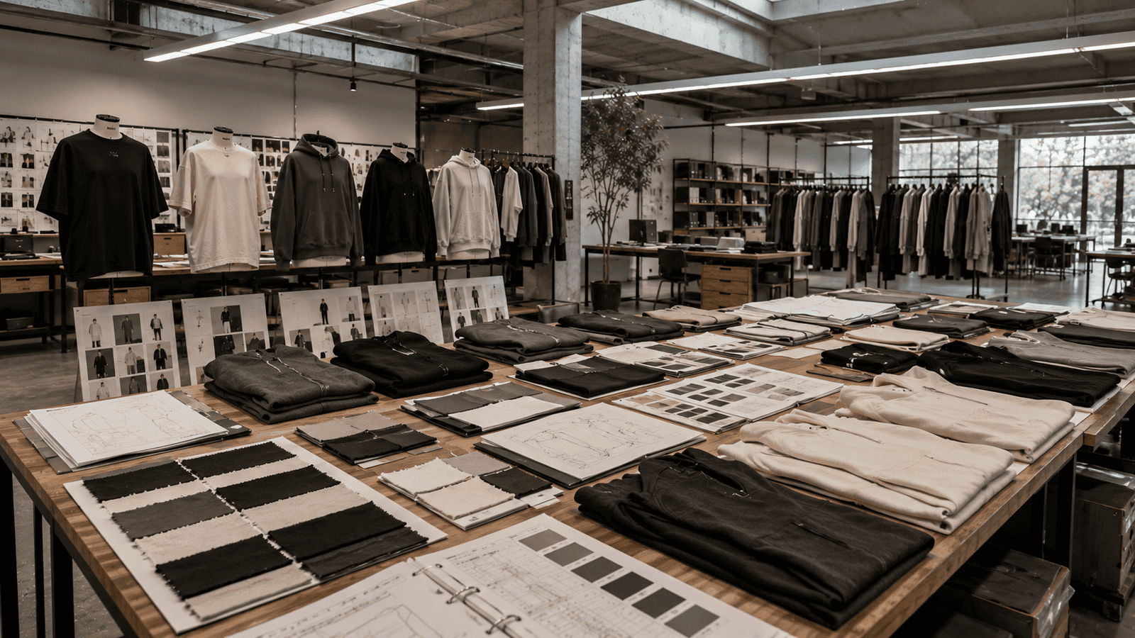 Heavyweight Fabric & Oversized Fit Development