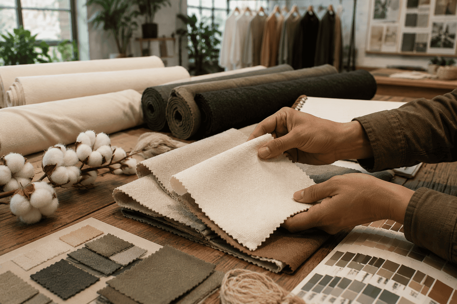 Sustainable streetwear fabric inspection