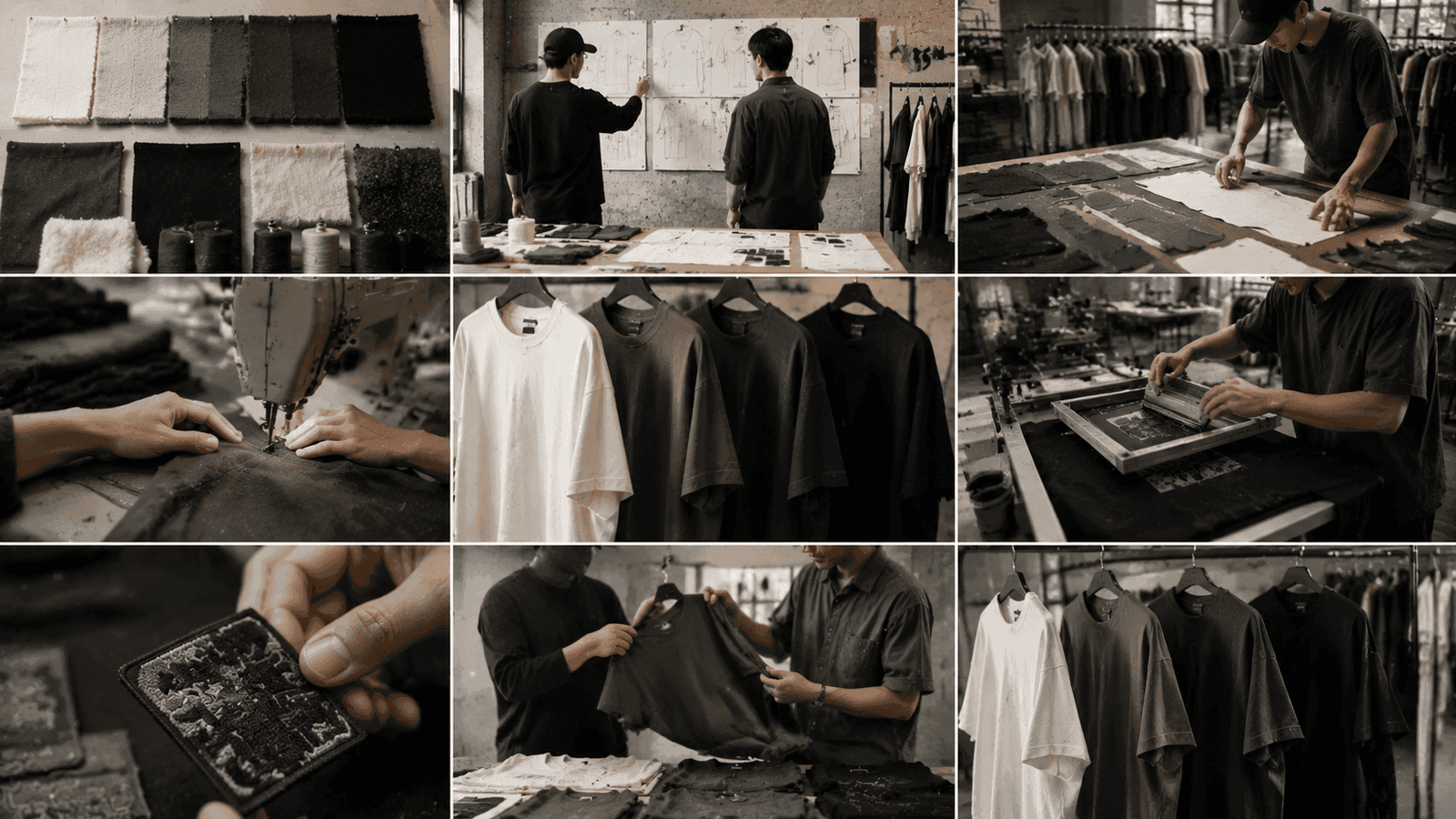 Private label streetwear packaging and branding system