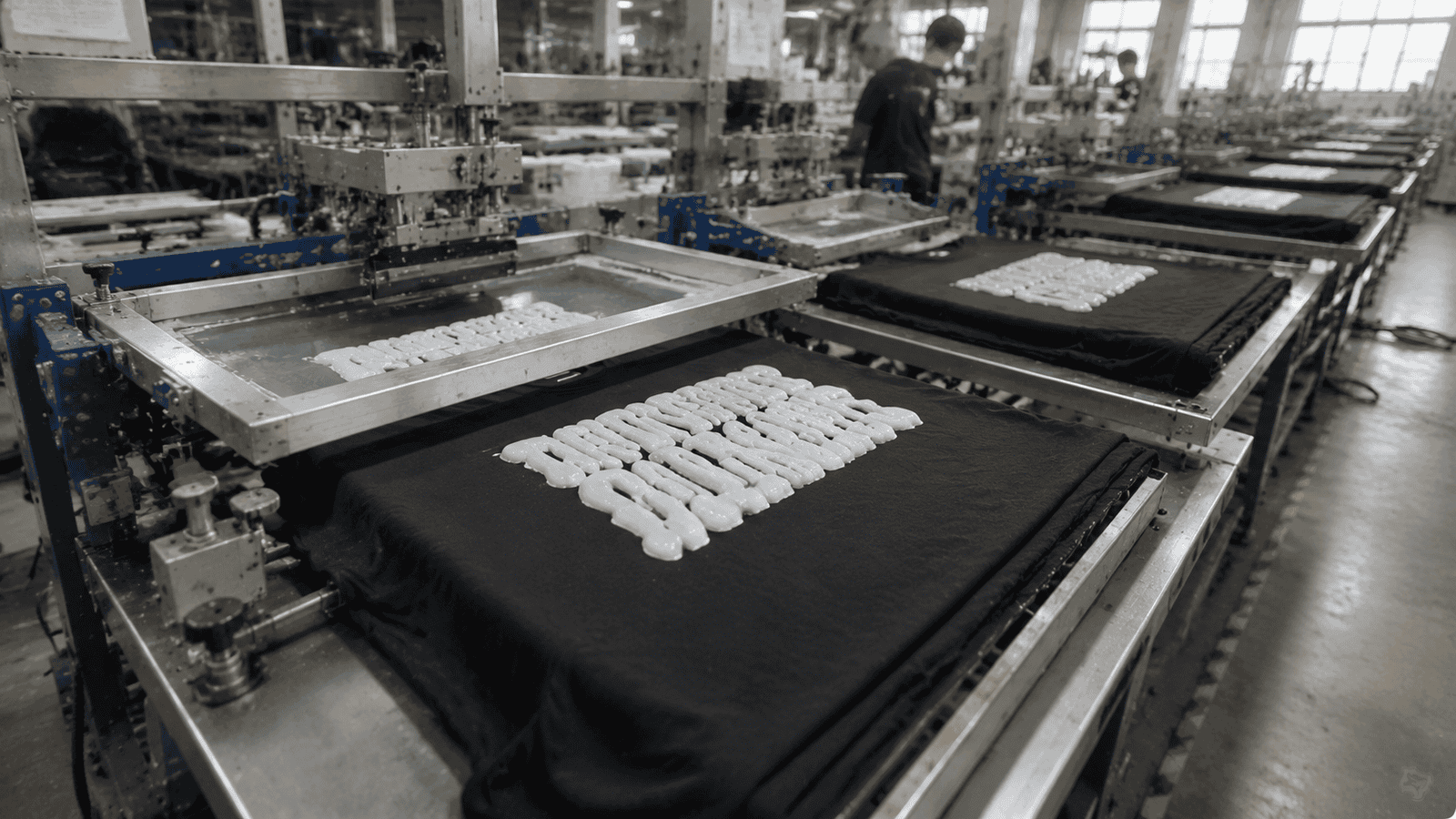 Puff Print Production Line