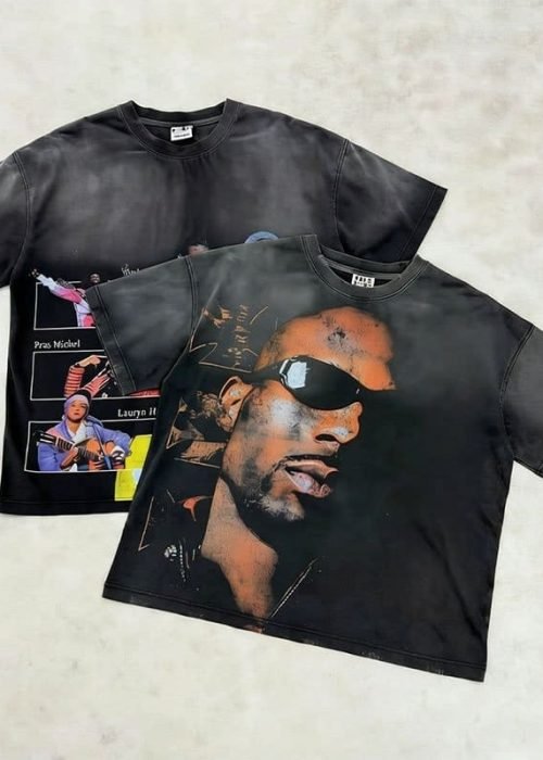 Acid Wash Streetwear T-Shirt