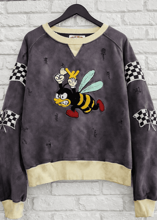 Crewneck Sweatshirt Distressed (1)