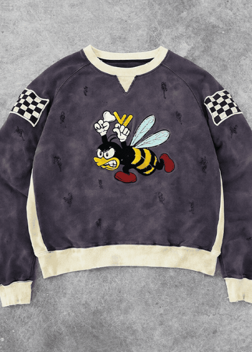 Crewneck Sweatshirt Distressed (2)
