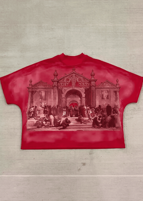 Gothic 'Rich Patnas' Graphic Print (1)