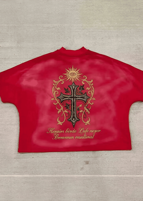 Gothic 'Rich Patnas' Graphic Print (2)