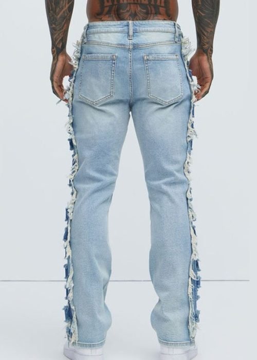 Jeans with Raw Edge (2)