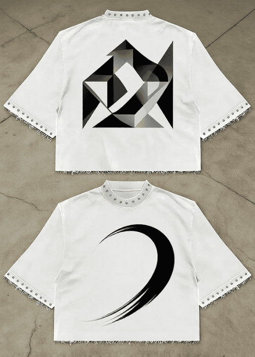 Oversized Graphic T-Shirt Retro Gothic (4)