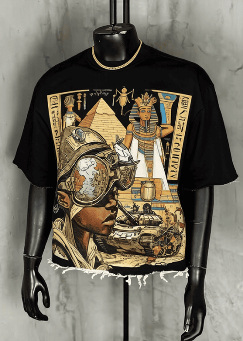 Oversized T-Shirt Men's Streetwear (2)