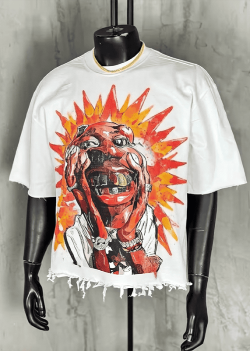 Oversized T-Shirt Men's Streetwear (3)