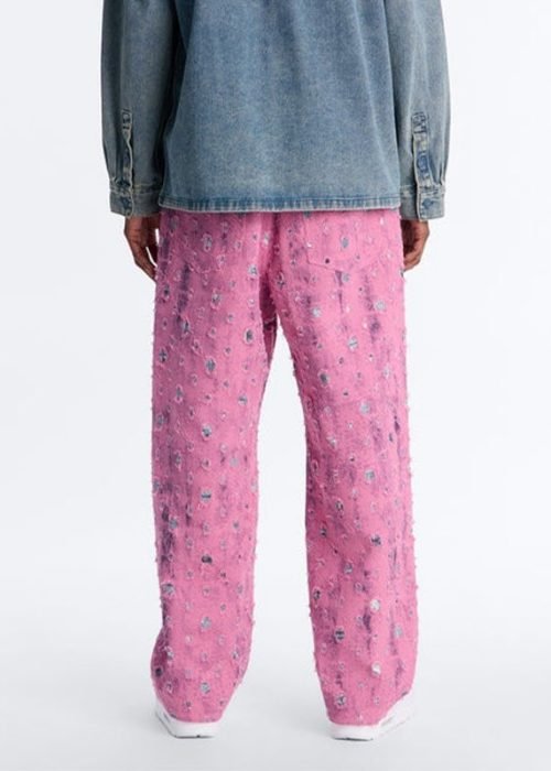 Relaxed Fit Distressed Denim (2)